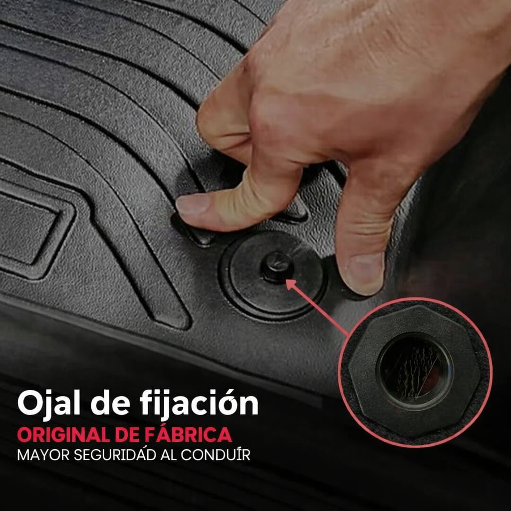 Detalle de ojal de fijación